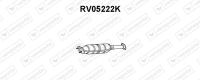 Катализатор VENEPORTE RV05222K для ROVER 100