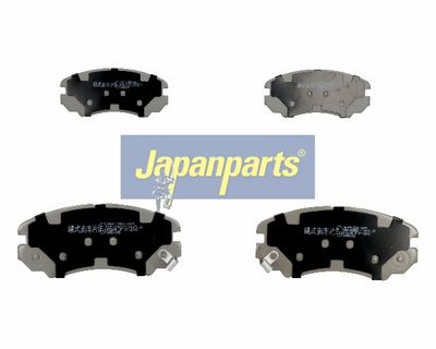JAPANPARTS Stabdžių trinkelių rinkinys, diskinis stabdys