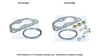 Монтажен комплект, изпускателна тръба BM Catalysts FK70129