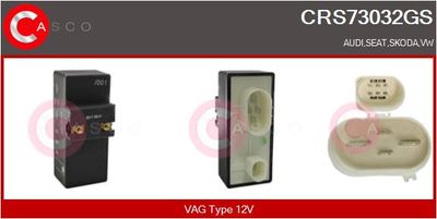 CASCO Regeleenheid, airconditioning Genuine (CRS73032GS)