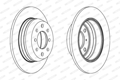 DISC FRANA FERODO DDF002 1