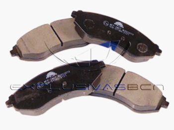 Комплект тормозных колодок, дисковый тормоз MDR MFP-2W07 для CADILLAC XLR