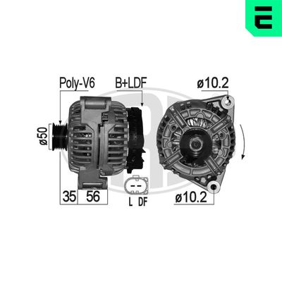 GENERATOR / ALTERNATOR ERA 209214A