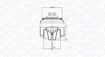 MAGNETI MARELLI Federbalg, Luftfederung