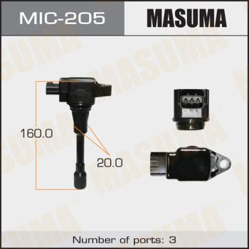 Катушка зажигания MASUMA MIC-205 для NISSAN NOTE