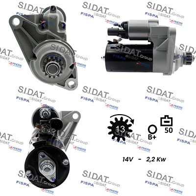 стартер SIDAT S12BH0924A2
