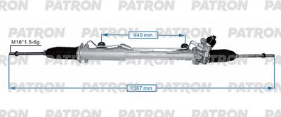 Рулевой механизм PATRON PSG1042 для PORSCHE CAYENNE