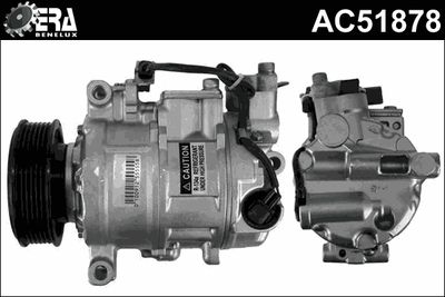 ERA Benelux AC51878 Компрессор кондиционера для AUDI A8 D3 (4E2, 4E8) 3.0 TDI quattro ERA Benelux AC51878 Компрессор кондиционера для AUDI A8 D3 (4E2, 4E8) 3.0 TDI quattro