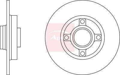 APEC Brake Disc DSK2288