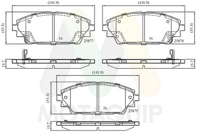 SET PLACUTE FRANA FRANA DISC