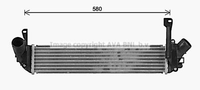 Интеркулер AVA QUALITY COOLING RT4679 для RENAULT KANGOO