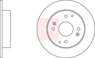 APEC Brake Disc DSK922