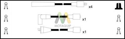 LDRL1472 MOTAQUIP Комплект проводов зажигания