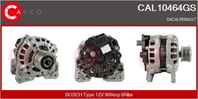 GENERATOR / ALTERNATOR CASCO CAL10464GS