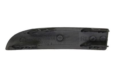 Bumperbekleding Achter Links (plastic, zwart, M-PAKIET) past: BMW X5 E70 04.10-06.13