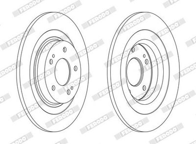 DISC FRANA FERODO DDF2652C 1