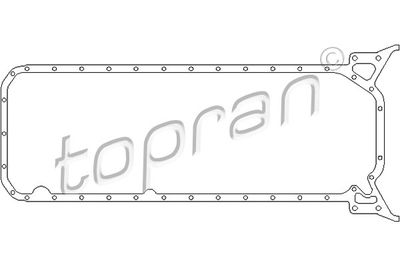 TOPRAN 401 221 Прокладка масляного піддону 