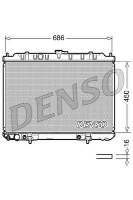 DENSO Kühler, Motorkühlung