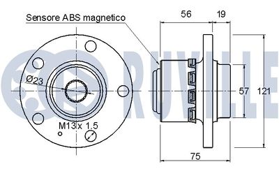 SET RULMENT ROATA RUVILLE 220994 1