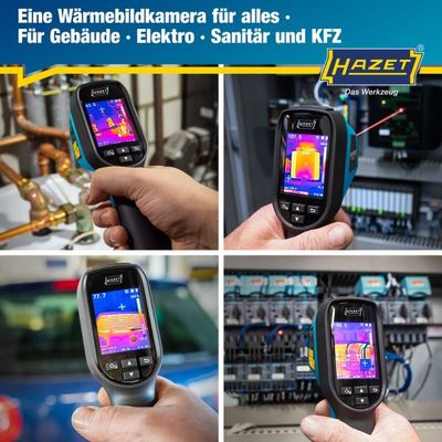 HAZET 1992N-1 Termokamera, rozsah měření −20 až 550 °C, IR rozlišení 96 × 96 px