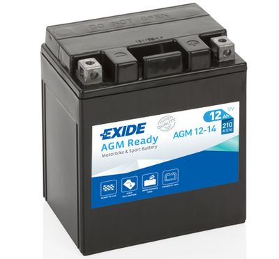 Стартерная аккумуляторная батарея EXIDE AGM12-14 для KAWASAKI KLR