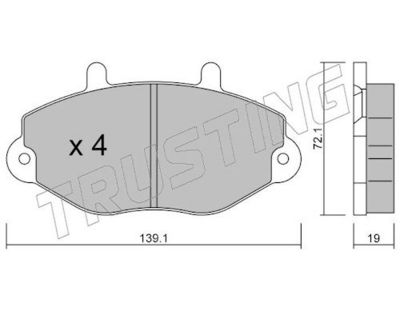 SET PLACUTE FRANA FRANA DISC TRUSTING 2020