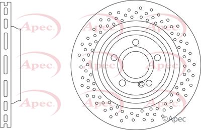 Brake Disc APEC DSK3640