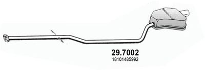 Tłumik końcowy ASSO 29.7002