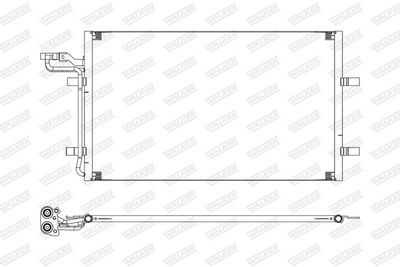 CONDENSATOR CLIMATIZARE WALKER WCD00364 8