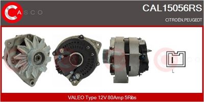 GENERATOR / ALTERNATOR CASCO CAL15056RS