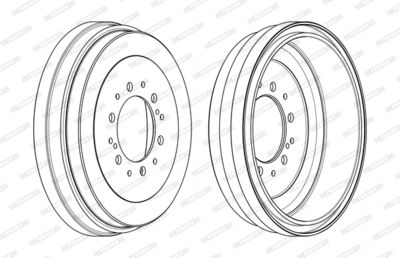 TAMBUR FRANA FERODO FDR329798 3