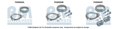 Монтажен комплект, катализатор BM Catalysts FK90894