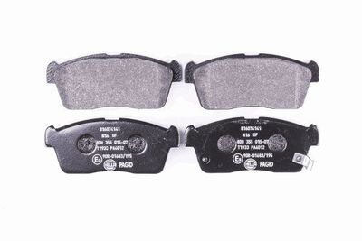 Brake Pad Set, disc brake 8DB 355 015-071