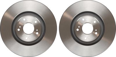 Brake disc Voor Links/Rechts past: HONDA ACCORD IX, ACCORD VIII 2.0-3.5 06.08-