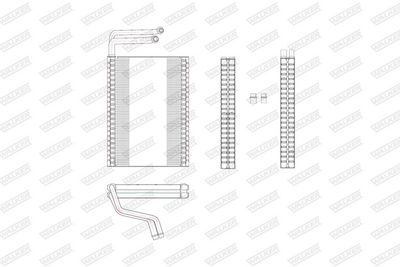 VERDAMPFER KLIMAANLAGE WALKER WEV00053 8