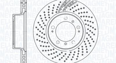 спирачен диск MAGNETI MARELLI 361302040873