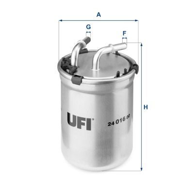 Топливный фильтр UFI 24.016.00 для VW XL1