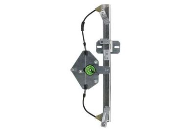 Raamregelaar Voor Links (elektrisch, zonder motor, aantal deuren: 4) past: RENAULT CLIO IV 11.12-08.21