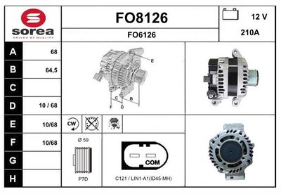 GENERATOR SNRA FO8126