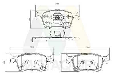 SET PLACUTE FRANA FRANA DISC