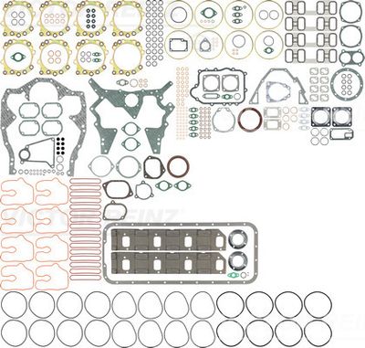 Juego completo de empaques, motor