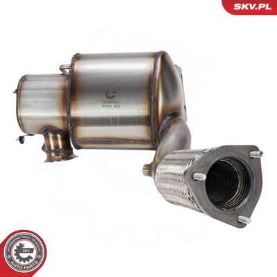 Filtr sazových částic, výfukový systém ESEN SKV 62SKV530