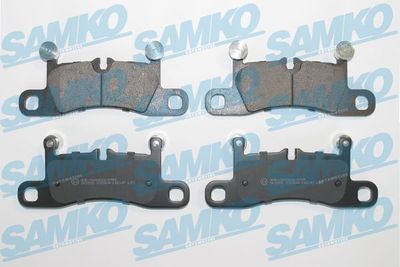 Комплект тормозных колодок, дисковый тормоз SAMKO 5SP2147 для PORSCHE CAYENNE