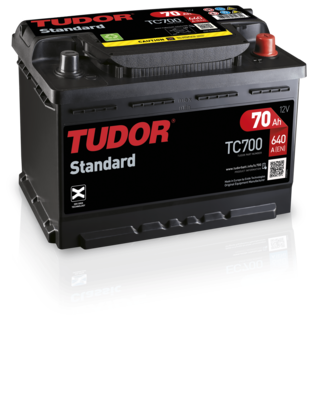Стартерная аккумуляторная батарея TUDOR TC700 для FIAT JAGST