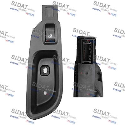 Выключатель, стеклолодъемник SIDAT 5.145287 для FIAT TIPO