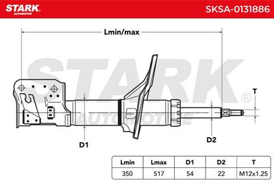 амортисьор STARK SKSA-0131886