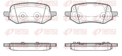 SET PLACUTE FRANA FRANA DISC REMSA 188600