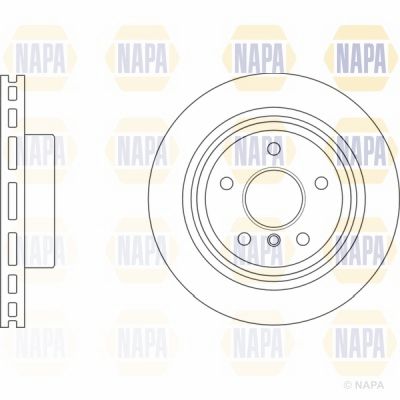 Brake Disc NAPA NBD5658