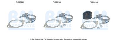Монтажен комплект, изпускателна тръба BM Catalysts FK50328