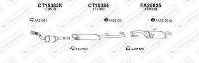 ABGASANLAGE VENEPORTE 450159